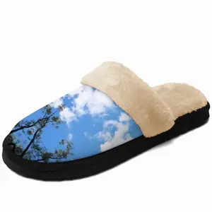 Men Holy Cloud Smokes Fuzzy Slippers