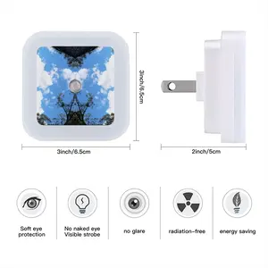 Holy Cloud Smokes Sensor Night Light (Square)