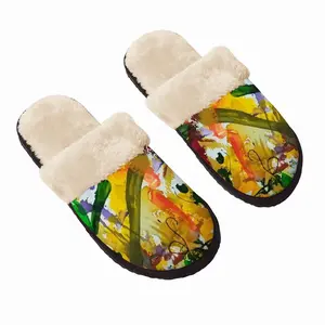 Men Crepuscular Balance Fuzzy Slippers