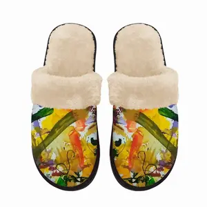 Men Crepuscular Balance Fuzzy Slippers