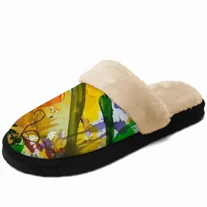 Men Crepuscular Balance Fuzzy Slippers