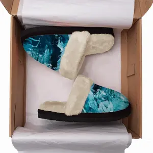 Men Sea Surf Fuzzy Slippers