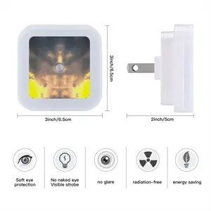 Lucifers Last Stand Sensor Night Light (Square)