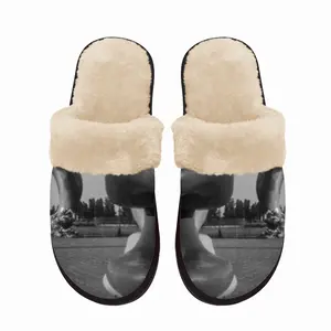 Men Dolphin Fuzzy Slippers