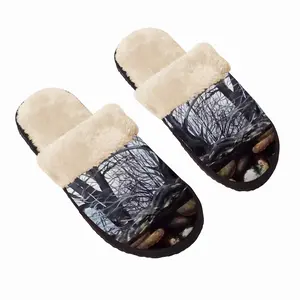 Men Secret Lakes Fuzzy Slippers