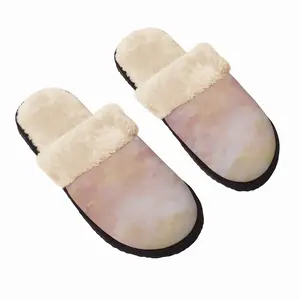 Men On Barren Paths Fuzzy Slippers