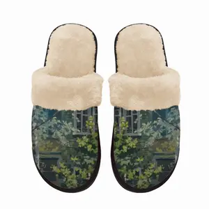 Men The Overgrown Old House Fuzzy Slippers