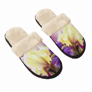 Men Iris Fuzzy Slippers