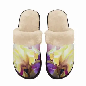 Men Iris Fuzzy Slippers