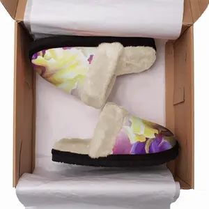 Men Iris Fuzzy Slippers