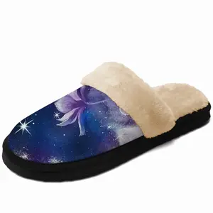 Men Space Extravaganza Fuzzy Slippers