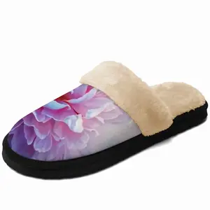 Men Mesmerizing Peony Fuzzy Slippers