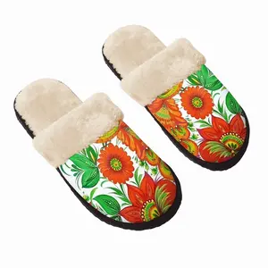 Men Passion Bird Fuzzy Slippers