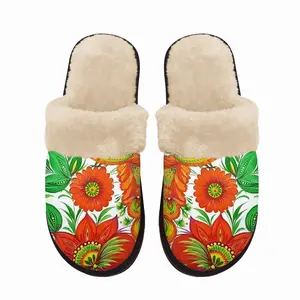 Men Passion Bird Fuzzy Slippers