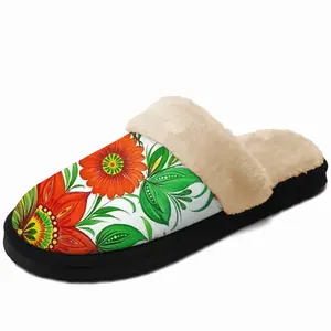 Men Passion Bird Fuzzy Slippers