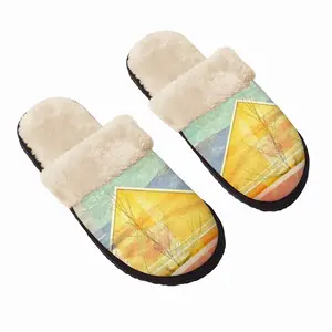 Men Phases Fuzzy Slippers