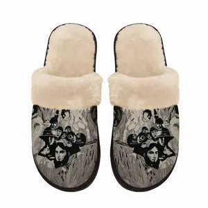 Men The Beatles Revolver Fuzzy Slippers