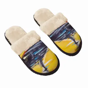 Men Lamborghini Crash Fuzzy Slippers