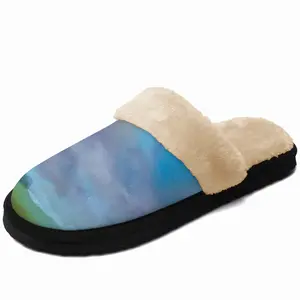 Men Big Sky Fuzzy Slippers