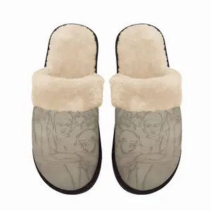 Men Philippe X Fuzzy Slippers