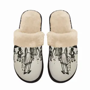 Men Street Kids Fuzzy Slippers