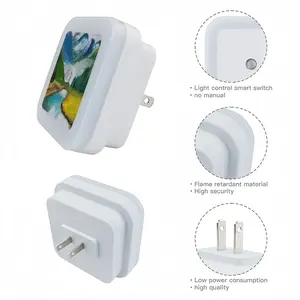 Beauty Of Lake Sensor Night Light (Square)