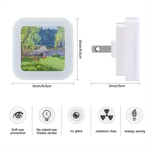 Birch Noise Sensor Night Light (Square)