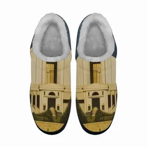 Men Old Jerusalem The Third Themple Cotton Slippers