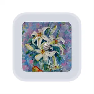 Lilies Sensor Night Light (Square)