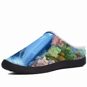 Men Underwater Meditation Cotton Slippers