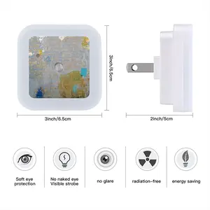 #8Th Of May Sensor Night Light (Square)