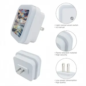 Liquid Light Sensor Night Light (Square)