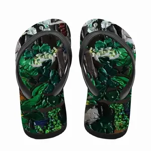 Men The Green House Flip Flop Slippers