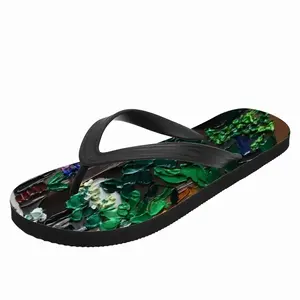 Men The Green House Flip Flop Slippers