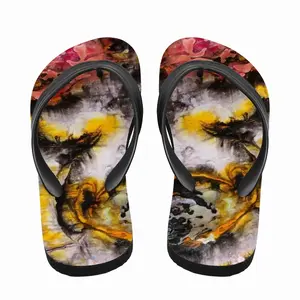 Men Ephemeral Face I Flip Flop Slippers