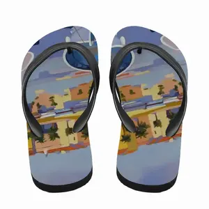 Men Harbor In The South Of France Flip Flop Slippers