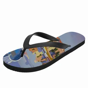 Men Harbor In The South Of France Flip Flop Slippers