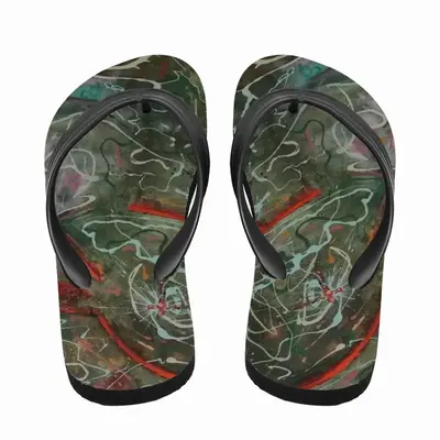 Men Birds Symphony Flip Flop Slippers