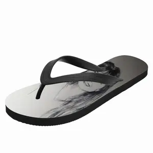 Men Touched By Angels Flip Flop Slippers