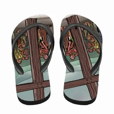 Men Cross Of Faith Flip Flop Slippers