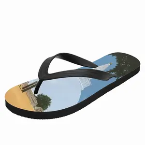 Men Connect Earth And Heaven Flip Flop Slippers