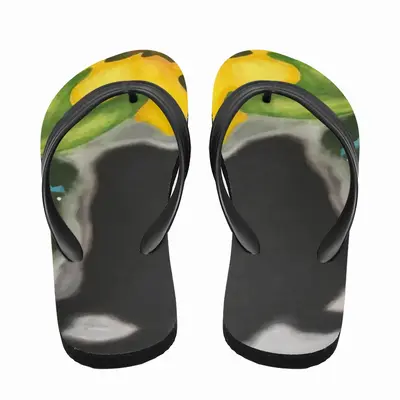 Men Floral Night Flip Flop Slippers