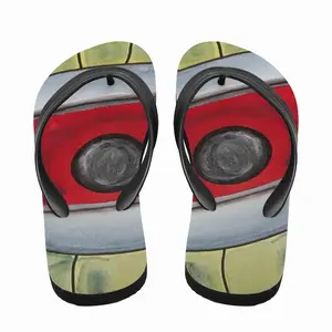 Men Red Eye Flip Flop Slippers