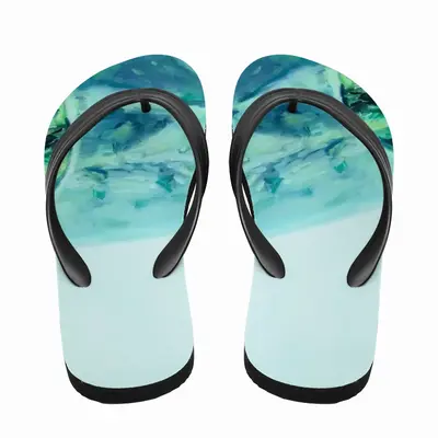 Men Lost Landscape Flip Flop Slippers