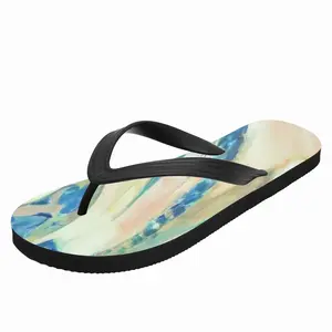 Men Mirrors Image Flip Flop Slippers