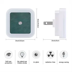 Island Dream Sensor Night Light (Square)