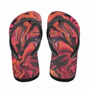 Men A Violet Noise Flip Flop Slippers