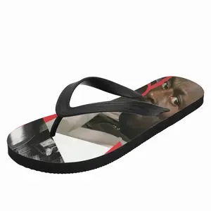 Men Jazz Man Collage Flip Flop Slippers