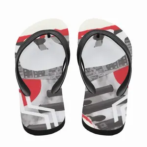 Men Wwf Polar Bear Flip Flop Slippers