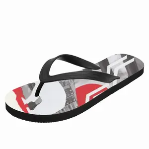 Men Wwf Polar Bear Flip Flop Slippers